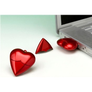 Chiavetta USB 2 GB cuore