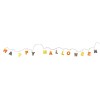 Filo di luci led a batteria scritta «Happy Halloween» Cm. 130