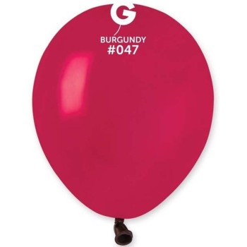 Palloncino lattice 5" Cm. 13 - Confezione 100 pz - Gemar - Burgundy