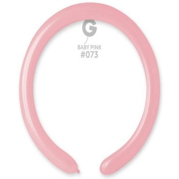 Palloncino lattice modellabile Cm. 140 - Confezione 100 pz - Gemar - Rosa Baby