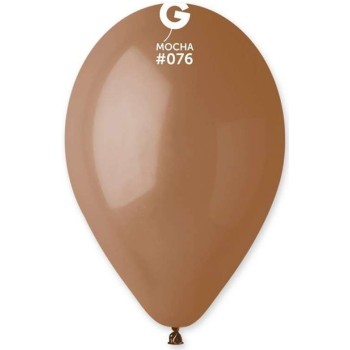 Palloncino lattice 10" Cm. 26 - Confezione 100 pz - Gemar - Mocha