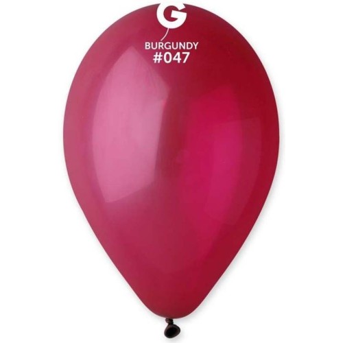 Palloncino lattice 13" Cm. 33 - Confezione 100 pz - Gemar - Burgundy