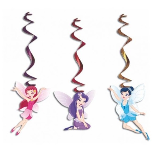 Festone girelle Fatine - Set 3 pezzi