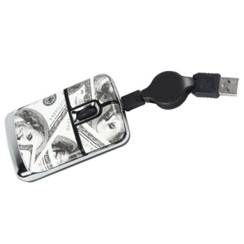 Mouse ottico USB dollaro