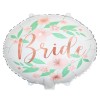 Palloncino mylar Cm. 45 - Flower Bride