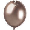 Palloncino lattice cromato 19" Cm. 48 - Confezione 25 pz - Gemar - Shiny Rosa Gold