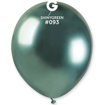 Palloncino lattice cromato 19" Cm. 48 - Confezione 25 pz - Gemar - Shiny Green