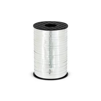 Nastrino Metallic 5 mm. - 225 Mt. - Silver