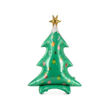 Palloncino mylar standing Albero di Natale Cm. 78x94