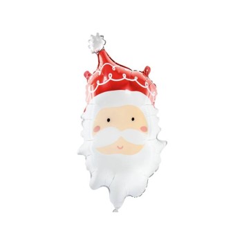 Palloncino mylar testa Babbo Natale Cm. 50x70