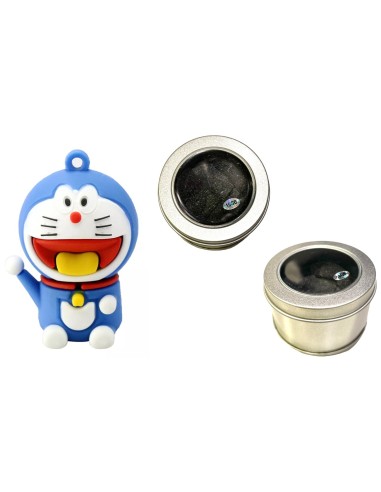 Chiavetta USB memoria 16 GB in scatola rotonda - Doraemon