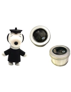 Chiavetta USB memoria 16 GB in scatola rotonda - Snoopy Laureato