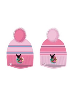 Cappello cuffia con pon pon Bing bimba