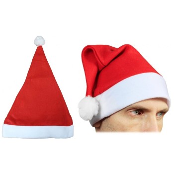 Cappello Babbo Natale adulto Cm. 29x41