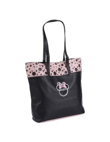Borsa passeggio ecopelle due manici Minnie