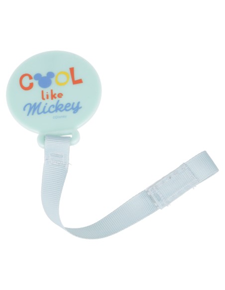 Clip con portaciuccio «+0 Mesi» – Topolino
