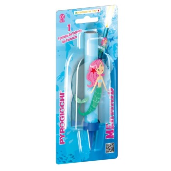 Candelina flumbè Mermaid