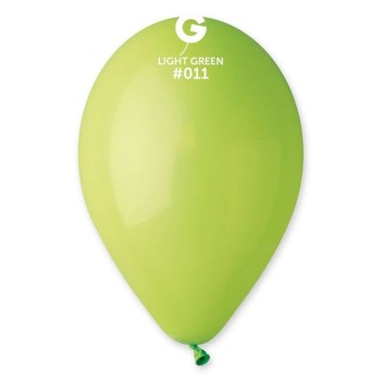 Palloncino lattice 10" Cm. 26 - Confezione 100 pz - Gemar - Light Green