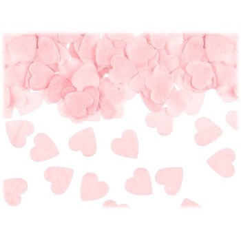 Confetti carta cuore Cm. 1,6x1,6 - 15 gr. - Light Pink
