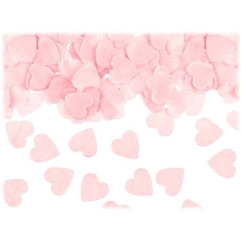 Confetti carta cuore Cm. 1,6x1,6 - 15 gr. - Light Pink