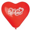 Palloncino lattice cuore rosso 17" "Ti Amo" - Confezione 50 pezzi