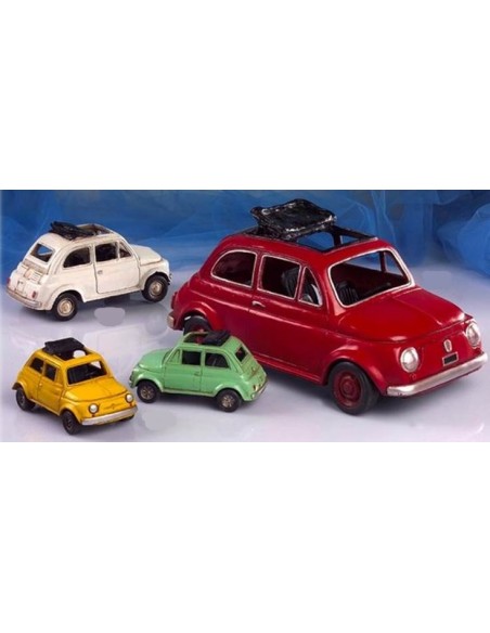 Auto in metallo colorata cm. 19 - Colori assortiti