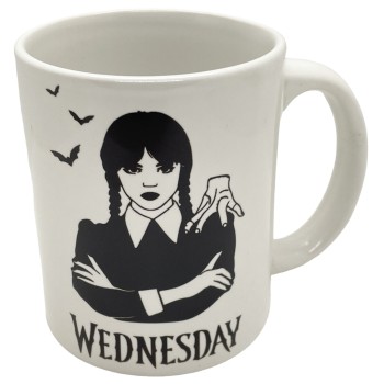 Tazza mug ceramica "Mercoledì - Wednesday - Stilizzata"