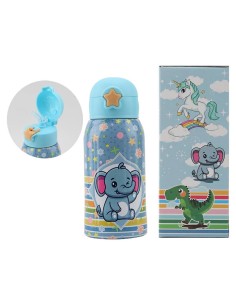 Borraccia baby termica con cannuccia  - Elefantino