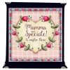 Targa con cofanetto quadrata "Mamma sei speciale! Ti voglio bene"