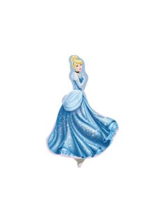 Palloncino mylar minishape 9" - Cenerentola - Blister 5 pezzi