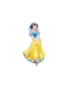 Palloncino mylar minishape 9" - Biancaneve - Blister 5 pezzi