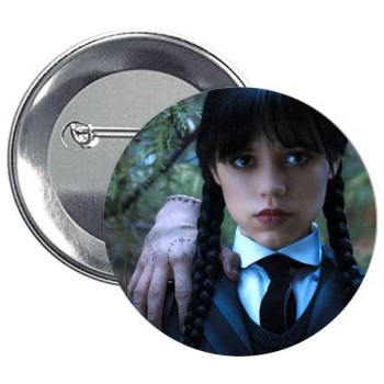 Set 6 spille button Cm. 4,4 - Mercoledi bosco
