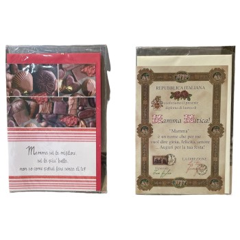 Biglietto auguri classico - Mamma - Soggetti assortiti