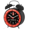 Sveglia al quarzo analogica moto continuo Cm. 9x14 AC Milan