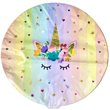 Palloncino mylar 18" Cm. 45 - Unicorno