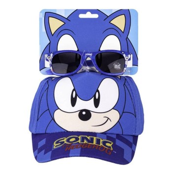 Set cappello con visiera e occhiali da sole - Sonic