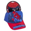 Set cappello con visiera e occhiali da sole - Spiderman