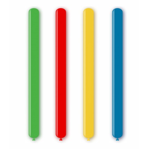 Palloncino lattice modellabile 260 - Confezione 100 pz - Multicolor