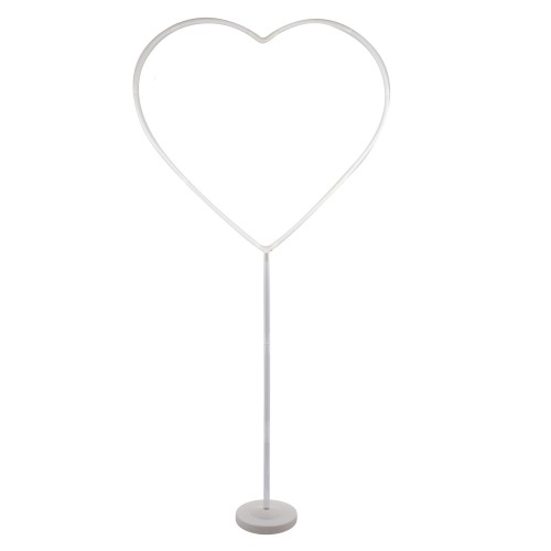 Struttura per palloncini in pvc "Hearts" Cm. 156 - Palloncini non compresi