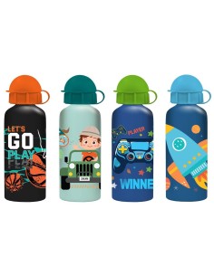 Borraccia alluminio 500 ML Boy - Soggetti assortiti