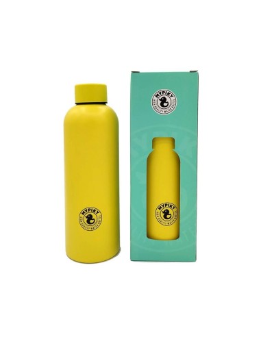 Bottiglia termica cilindro "Young" 500 ML - Giallo