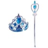 Coroncina e scettro principessa - Set 2 pezzi