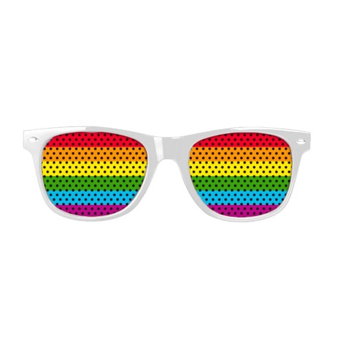 Occhiali party Arcobaleno