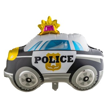 Palloncino mylar 27"x23" Cm. 69x59 - Macchina polizia