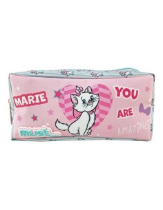 Astuccio pochette trousse con zip Cm. 20x6x9 - Marie Aristogatti