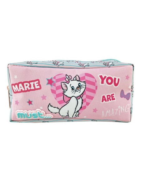 Astuccio pochette trousse con zip Cm. 20x6x9 - Marie Aristogatti