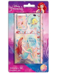 Blister scuola completo 5 pezzi - Principessa Ariel