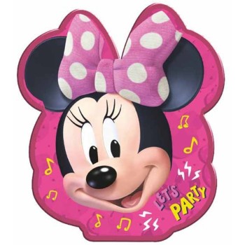 Scatola colori completa sagomata Cm. 27x27x4 – Minnie