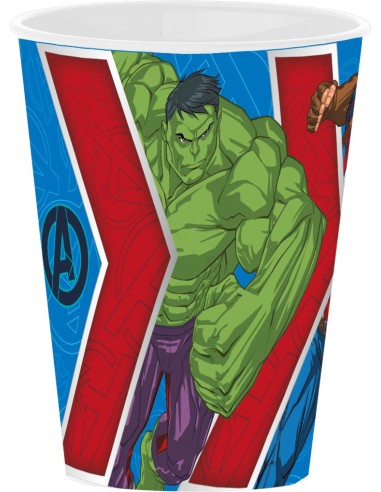 Bicchiere plastica classico 260 ML - Avengers