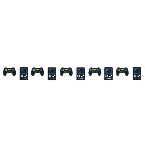 Festone ghirlanda Gamer Controller Cm. 2,13